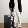 Bank Light 76cm Leather-Trimmed Makrolon® Polycarbonate Spinner Suitcase - OU Bank Light 76cm Leather-Trimmed Makrolon® Polycarbonate Spinner Suitcase - OU