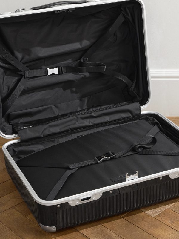 Bank Spinner 68cm Leather-Trimmed Polycarbonate Suitcase - E1