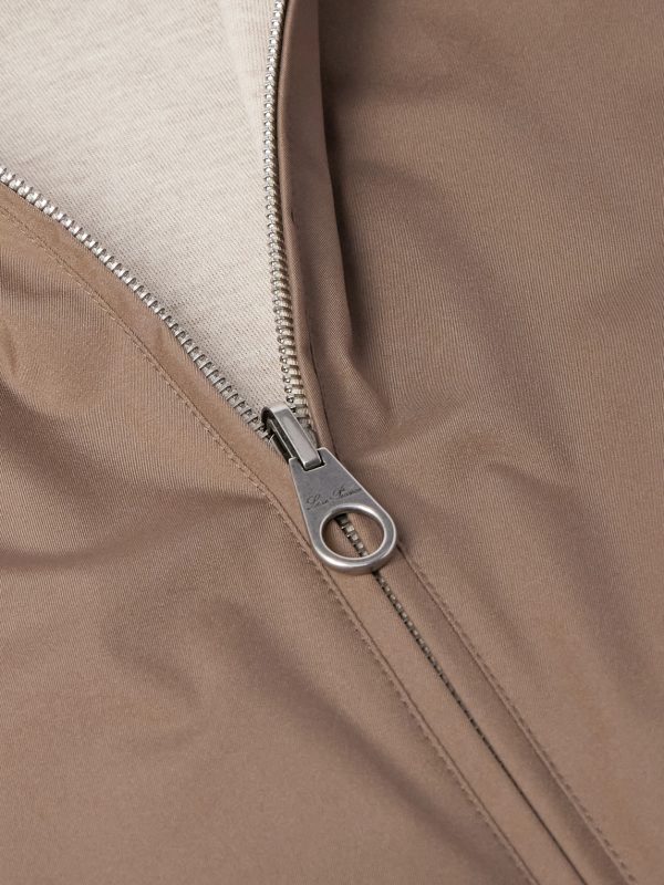 Reversible Windmate® Storm System® Nylon and Cashmere Blouson Jacket - E1 Reversible Windmate® Storm System® Nylon and Cashmere Blouson Jacket - E1