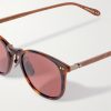 Kinney J Sun Round-Frame Tortoiseshell Acetate Sunglasses - CU Kinney J Sun Round-Frame Tortoiseshell Acetate Sunglasses - CU