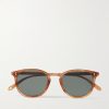 Kinney Round-Frame Acetate Polarised Sunglasses Kinney Round-Frame Acetate Polarised Sunglasses