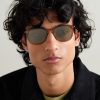 Kinney Round-Frame Acetate Polarised Sunglasses - OU Kinney Round-Frame Acetate Polarised Sunglasses - OU