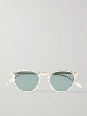 Hampton Round-Frame Acetate Polarised Sunglasses Hampton Round-Frame Acetate Polarised Sunglasses