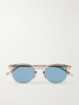 Kinney Round-Frame Acetate Sunglasses
