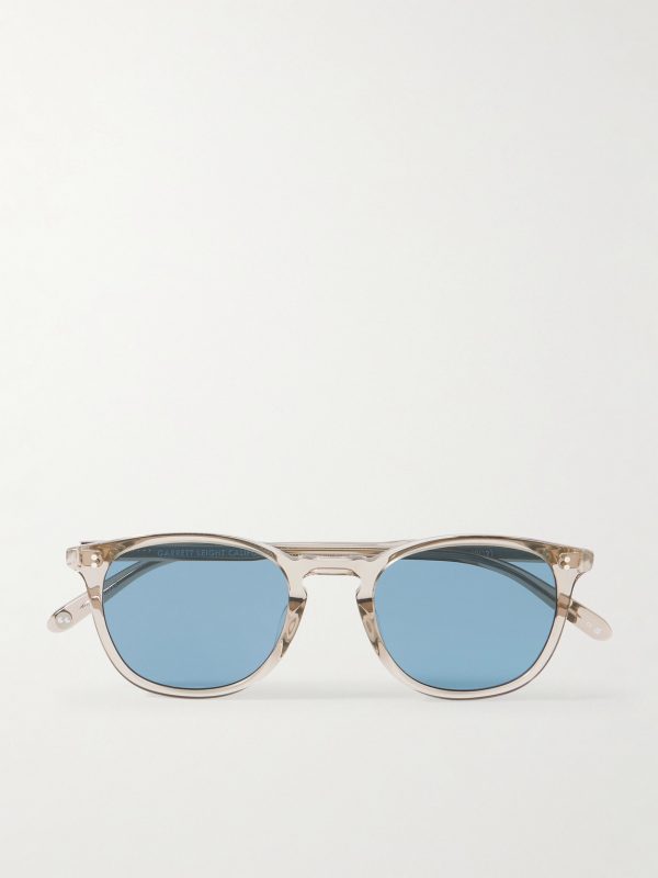 Kinney Round-Frame Acetate Sunglasses