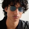 Kinney Round-Frame Acetate Sunglasses - OU
