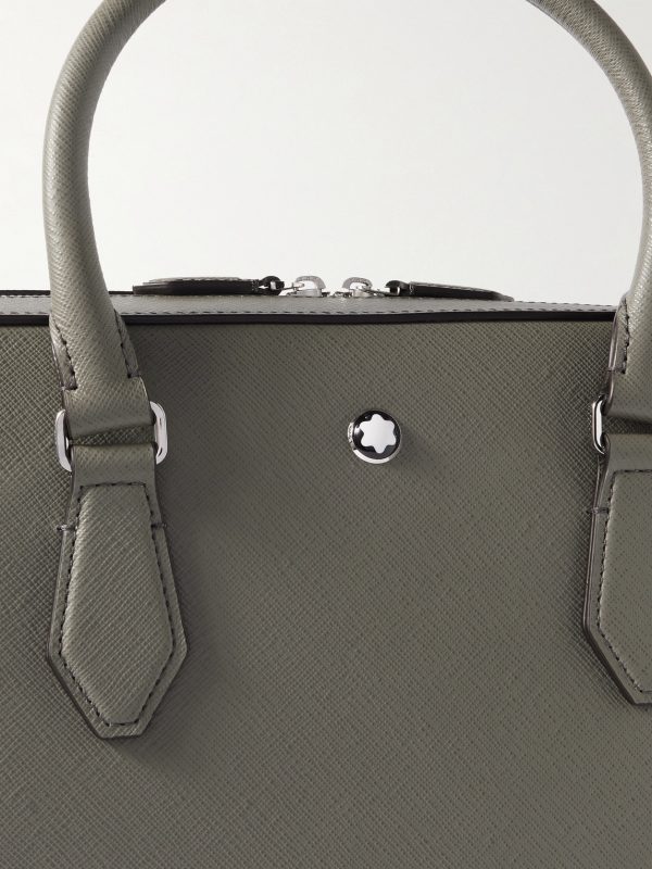Sartorial Medium Cross-Grain Leather Briefcase - CU Sartorial Medium Cross-Grain Leather Briefcase - CU