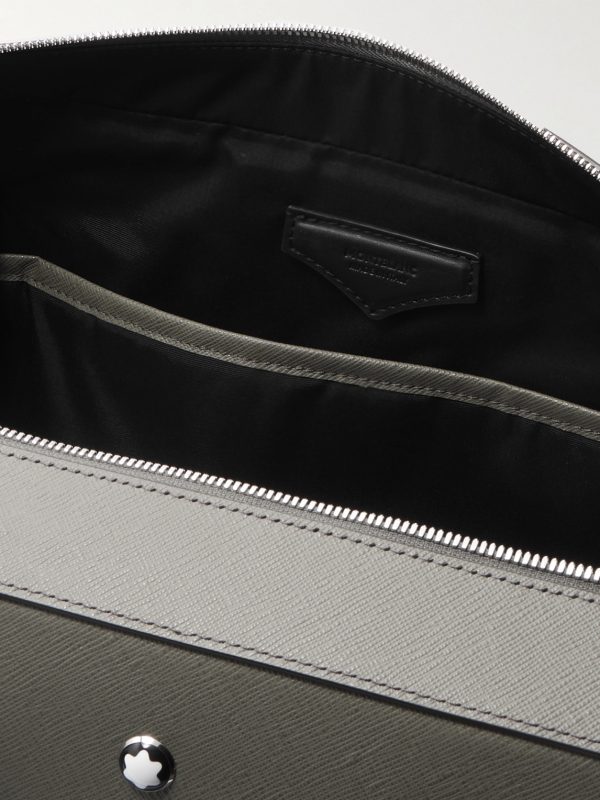 Sartorial Medium Cross-Grain Leather Briefcase - E1 Sartorial Medium Cross-Grain Leather Briefcase - E1