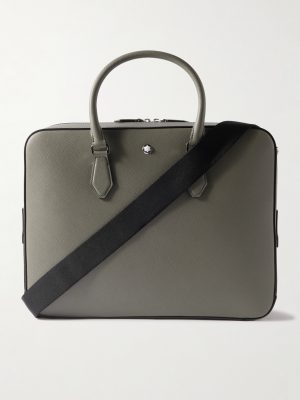 Sartorial Medium Cross-Grain Leather Briefcase Sartorial Medium Cross-Grain Leather Briefcase