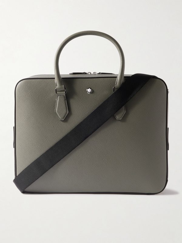 Sartorial Medium Cross-Grain Leather Briefcase Sartorial Medium Cross-Grain Leather Briefcase