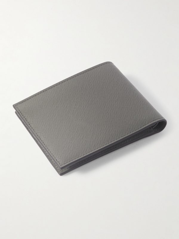 Sartorial Cross-Grain Leather Wallet - BK Sartorial Cross-Grain Leather Wallet - BK