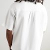 Camp-Collar Cotton-Piqué Shirt - BK Camp-Collar Cotton-Piqué Shirt - BK