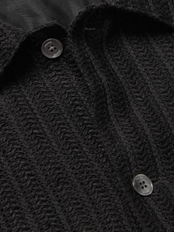 Striped Crocheted Shirt - CU Striped Crocheted Shirt - CU