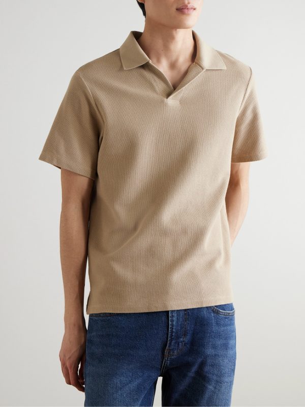Cotton-Piqué Polo Shirt - FR