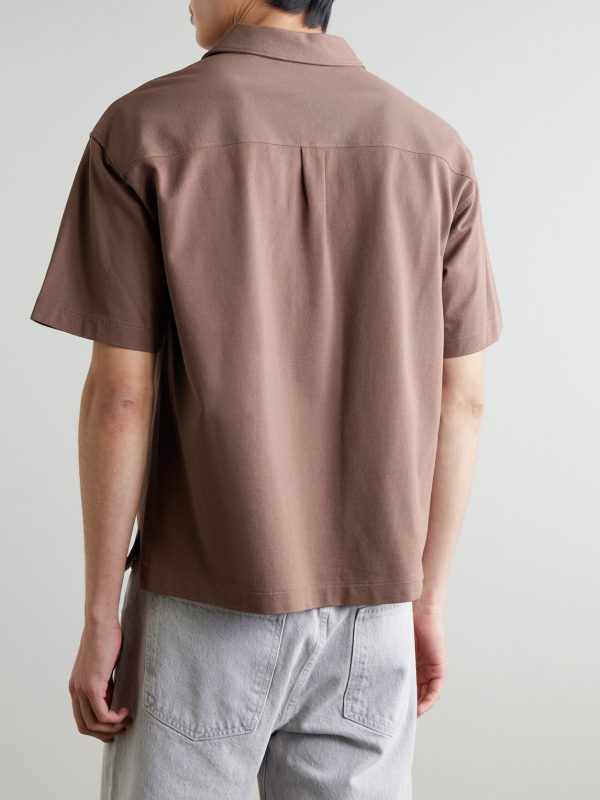 Cotton-Piqué Shirt - BK Cotton-Piqué Shirt - BK