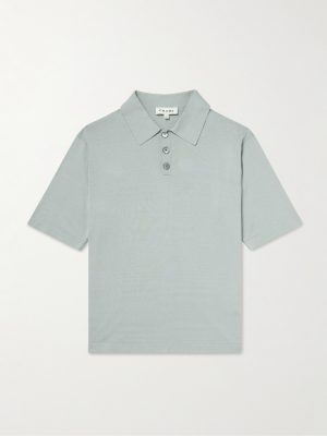 Cotton-Blend Polo Shirt