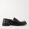 Campo Collapsible-Heel Leather Penny Loafers