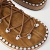Rivet Studded Suede Shoes - CU Rivet Studded Suede Shoes - CU
