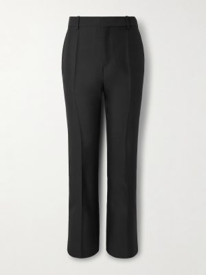 Straight-Leg Wool and Silk-Blend Tuxedo Trousers Straight-Leg Wool and Silk-Blend Tuxedo Trousers