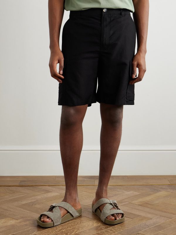 + Paula's Ibiza Straight-Leg Canvas Shorts - FR + Paula's Ibiza Straight-Leg Canvas Shorts - FR