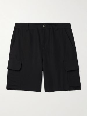 + Paula's Ibiza Straight-Leg Canvas Shorts