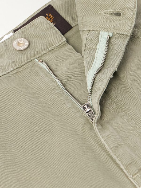 + Paula's Ibiza Barrel-Leg Cotton-Twill Trousers - E1