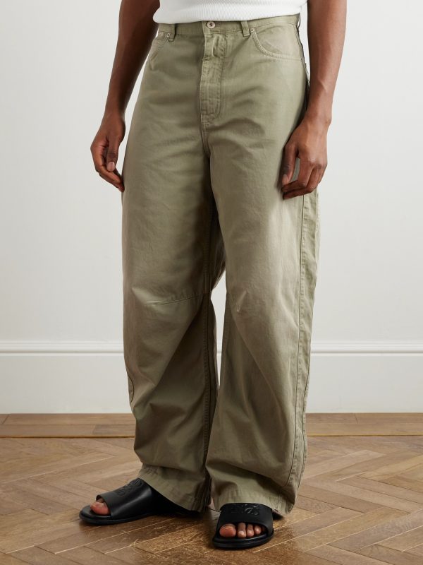 + Paula's Ibiza Barrel-Leg Cotton-Twill Trousers - FR