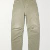 + Paula's Ibiza Barrel-Leg Cotton-Twill Trousers
