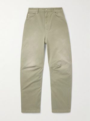 + Paula's Ibiza Barrel-Leg Cotton-Twill Trousers + Paula's Ibiza Barrel-Leg Cotton-Twill Trousers
