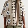 + Paula's Ibiza Oversized Camp-Collar Printed Silk-Twill Shirt - BK + Paula's Ibiza Oversized Camp-Collar Printed Silk-Twill Shirt - BK