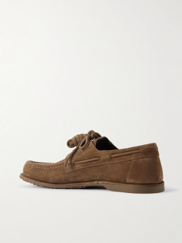 + Paula's Ibiza Campo Suede Boat Shoes - BK