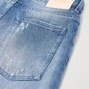 + Paula's Ibiza Straight-Leg Patchwork Distressed Jeans - CU