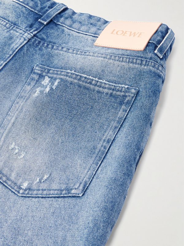 + Paula's Ibiza Straight-Leg Patchwork Distressed Jeans - CU