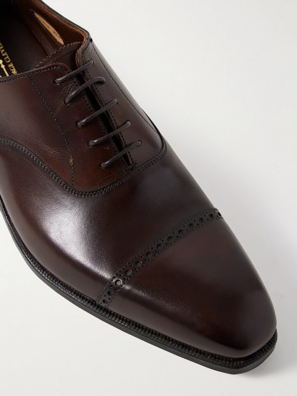 Charles Cap-Toe Leather Oxford Shoes - CU