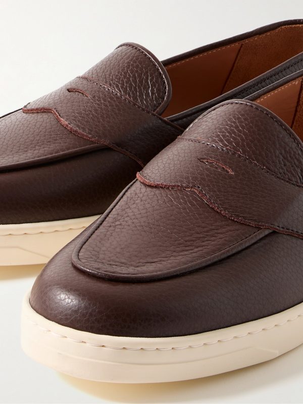 Joey Full-Grain Deerskin Penny Loafers - CU