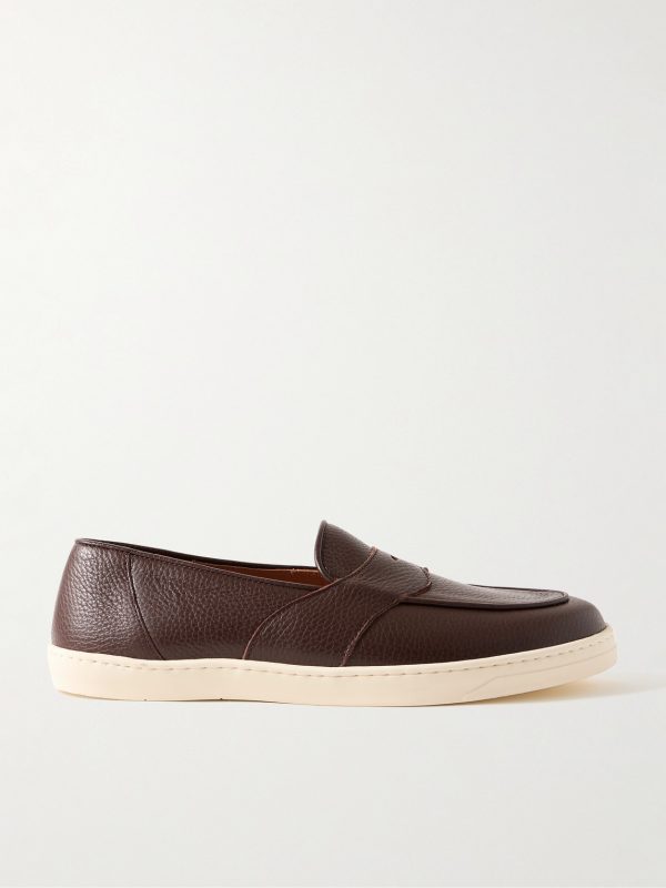 Joey Full-Grain Deerskin Penny Loafers