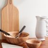 Istria Set of Two Oak Snack Bowls - OU
