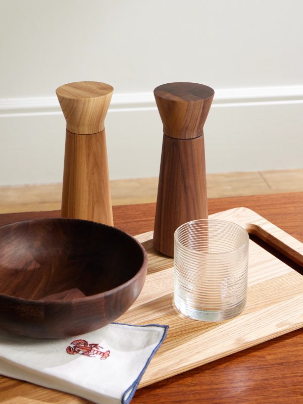 Istria Oak and Walnut Salt and Pepper Mills - OU Istria Oak and Walnut Salt and Pepper Mills - OU