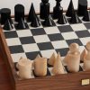 Milos Wood and Felt Chess Set - CU