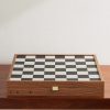 Milos Wood and Felt Chess Set - E1