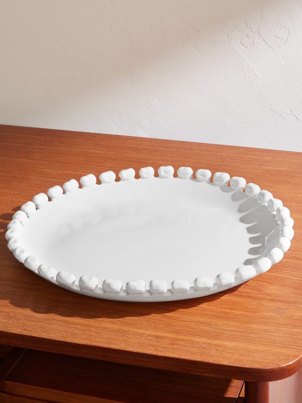 + Prêt-à-Pot Malibu Ceramic Serving Platter + Prêt-à-Pot Malibu Ceramic Serving Platter