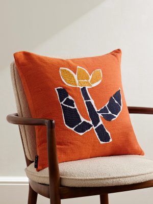 + Charlie Sheppard Cotton Cushion, 50 x 50cm + Charlie Sheppard Cotton Cushion, 50 x 50cm