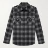 Travis Checked Cotton-Flannel Shirt Travis Checked Cotton-Flannel Shirt