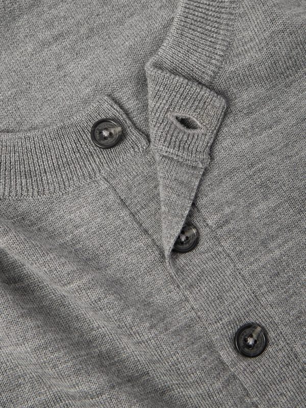 Wylie Wool Henley Sweater - CU Wylie Wool Henley Sweater - CU