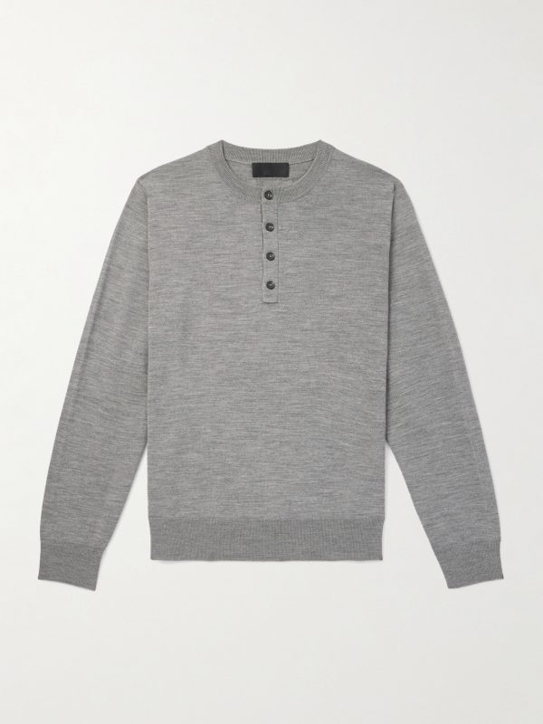 Wylie Wool Henley Sweater Wylie Wool Henley Sweater