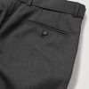 Hugo Tapered Belted Virgin Wool Suit Trousers - CU