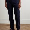 Straight-Leg Garment-Dyed Cotton-Twill Trousers - FR Straight-Leg Garment-Dyed Cotton-Twill Trousers - FR