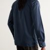 Garment-Dyed Cotton-Poplin Shirt - BK Garment-Dyed Cotton-Poplin Shirt - BK