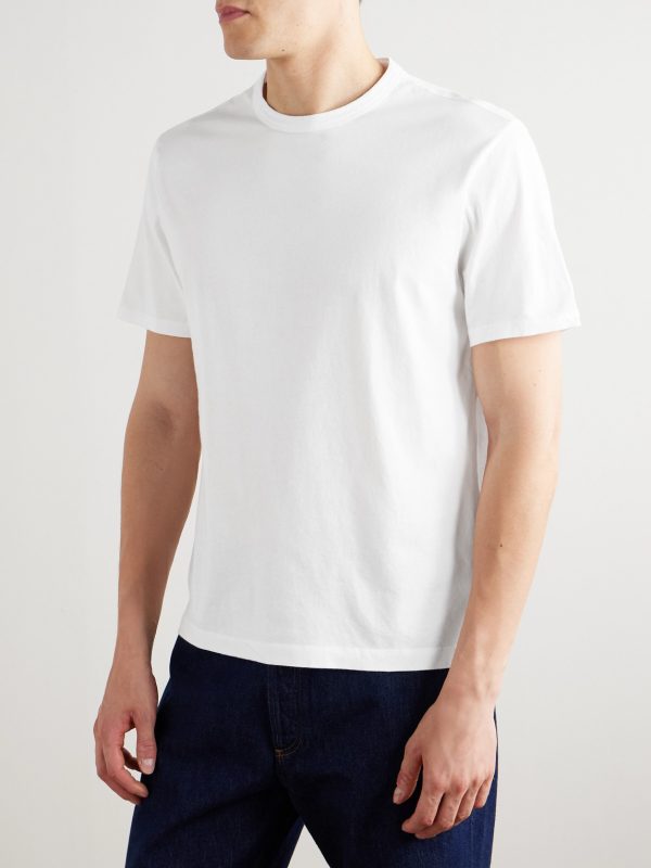 Three-Pack Organic Cotton-Jersey T-Shirts - FR Three-Pack Organic Cotton-Jersey T-Shirts - FR