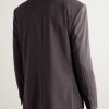 Arthus Wool-Blend Blazer - BK Arthus Wool-Blend Blazer - BK
